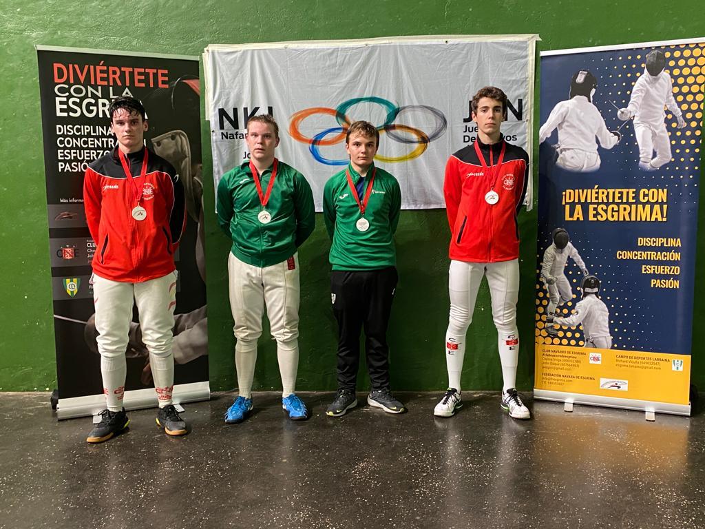 Celebrada la final Juegos Deportivos de Navarra de Espada y Florete M13 y M17, y Torneos M9